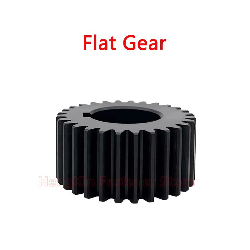1pcs 22T-25T 1.5M Spur Gear 1.5 Mod 22/23/24/25 Teeth 45# Steel Step/Flat Motor Gears Cylindrical Gear Bore 5-20mm