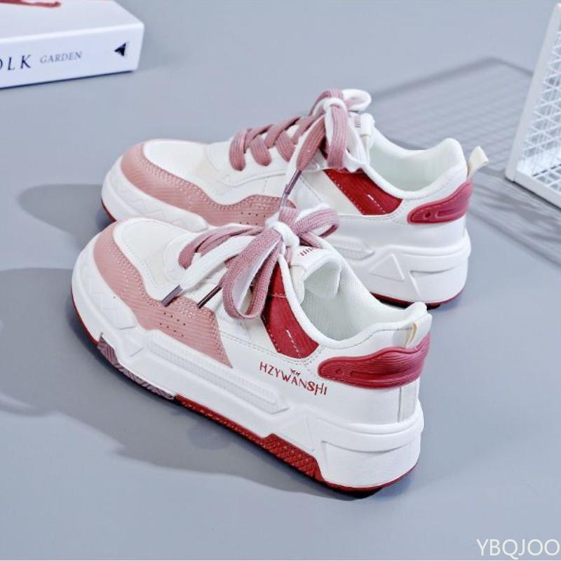 Frühlings-Neue Sneaker Damen Mode Board Schuhe Vielseitiges Design Freizeit-Schuhe Dicke Sohle Bequeme Damenschuhe