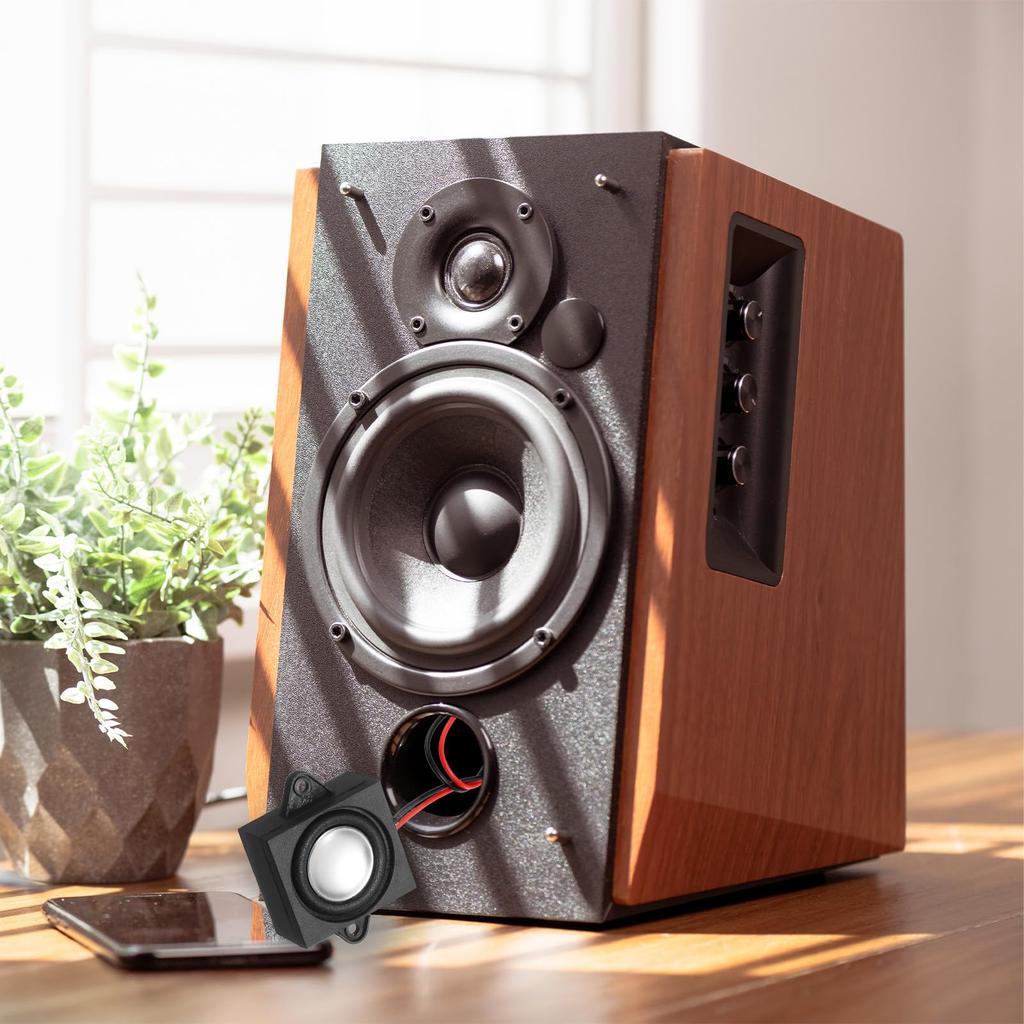 uxcell Speaker 3W 8 Ohm Mini Speaker Micro Speaker with J Interface for Small Electronic Projects Advertising Machine LCD TV Monitor 1pc ST-PH2.0