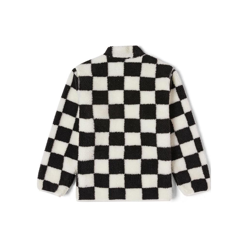 Vans Velvet Jacket For Kids Black White Kids' VN000JZFDPM