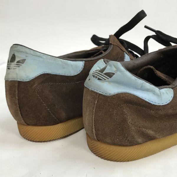 Adidas REKORD Leather Sneakers Brown Size 8.5 (26.5cm) Indonesia Made 00s Reissue Rare(USED)