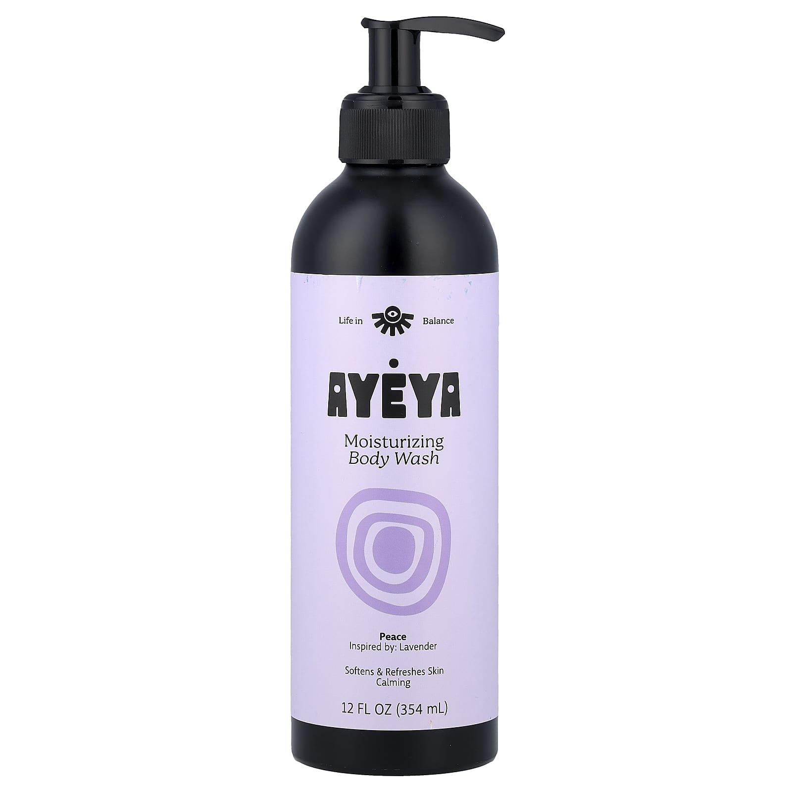 

Ayeya, Moisturizing Body Wash, Lavender, 354ml (12 fl oz)