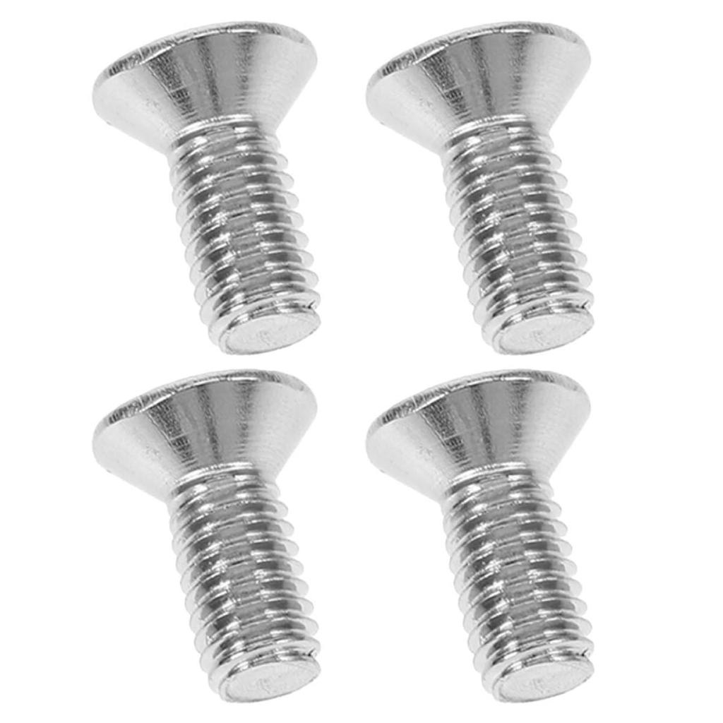 MUELODSIC 4pcs Brake Retention Screws Compatible with Honda 93600-06014-0h Stainless Steel Fasteners for Automotive Brakes
