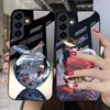 Samsung S26ULTRA Mobile Phone Case A16 Crystal Apple S24 Tempered Glass A17 Black Protective Case A07