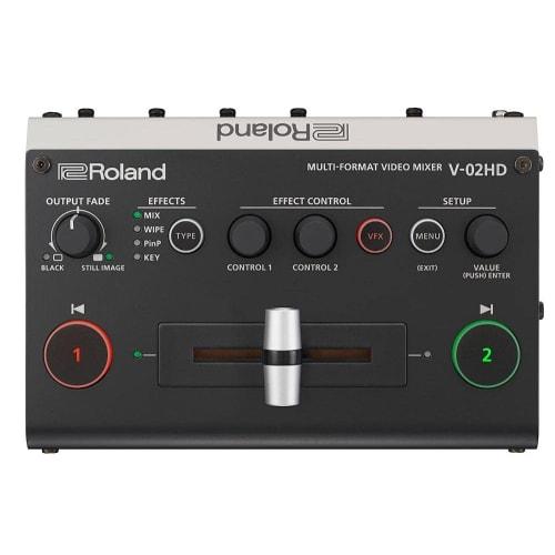 ROLAND V-02HD 2-Channel Video Switcher with Built-in Scaler