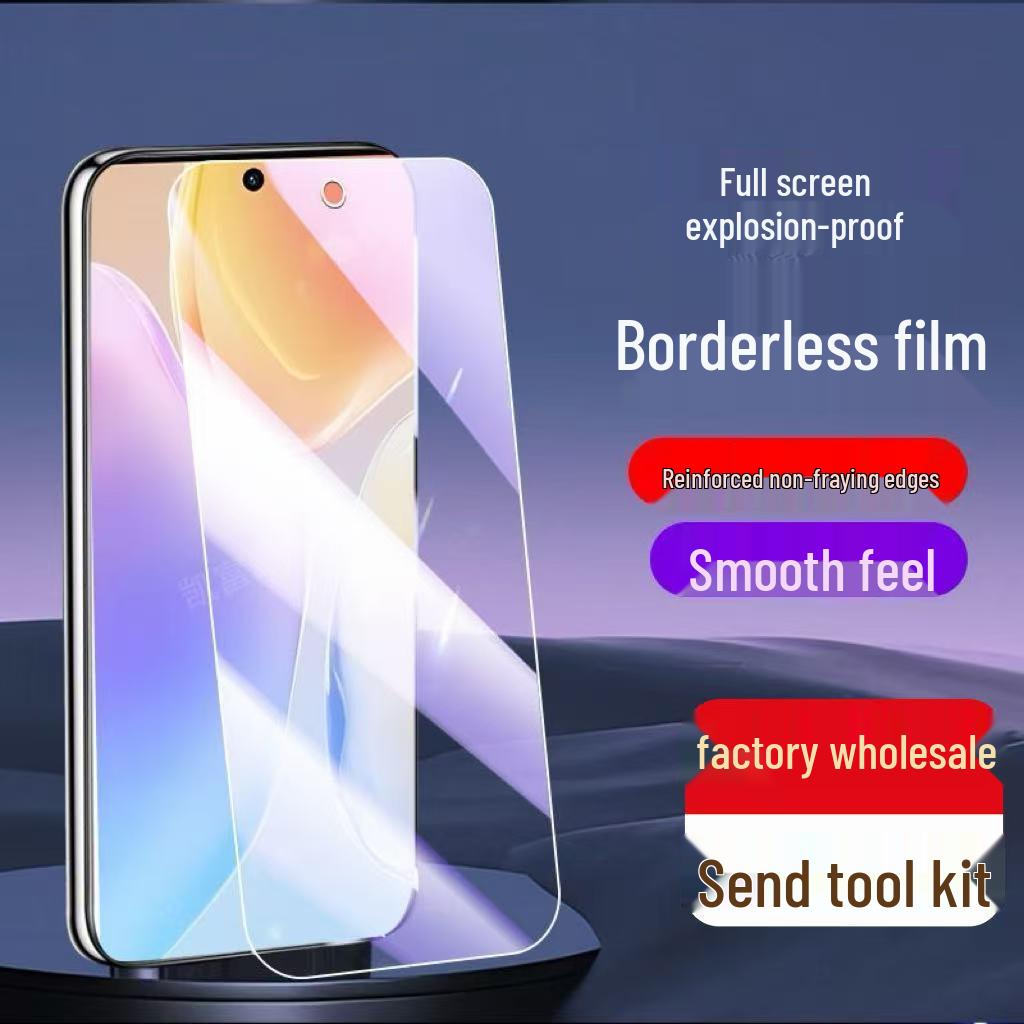 Vivo X70/X70t/X100S Tempered Glass Screen Protector: Anti-Blue Light, Anti-Fingerprint, Explosion-Proof.