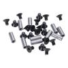 YFS Flat Hex Head Screws Fastening Screws Fastener Nut Kit for 5mm Handle Hole