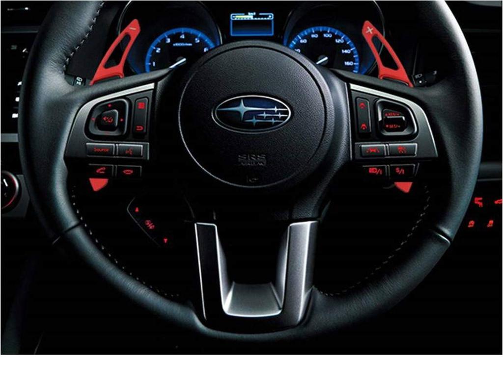 EVOGEAR External Product SUBARU Applicable Paddle Shift Cover Paddle Shift [5 Colors, Red, Blue,