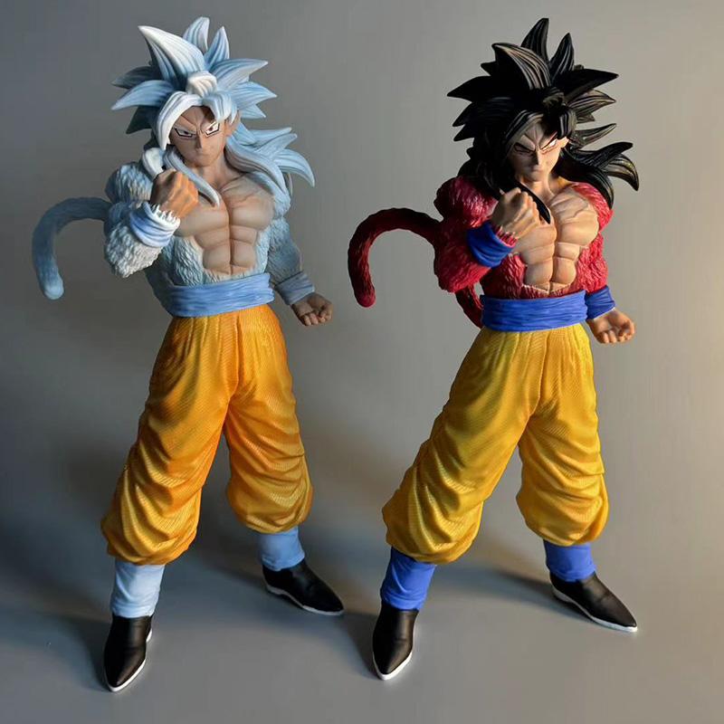 30CM Anime Dragon Ball Son Goku Ssj4 Figure Super Saiyan 4 Goku Figurine PVC Action Figures Model Toy for Children Gifts