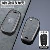 Zinc Alloy Leather Car Flip Remote Key Case Cover Holder Shell Fob for Peugeot 208 308 T9 508 2008 Auto Keychain Accessories