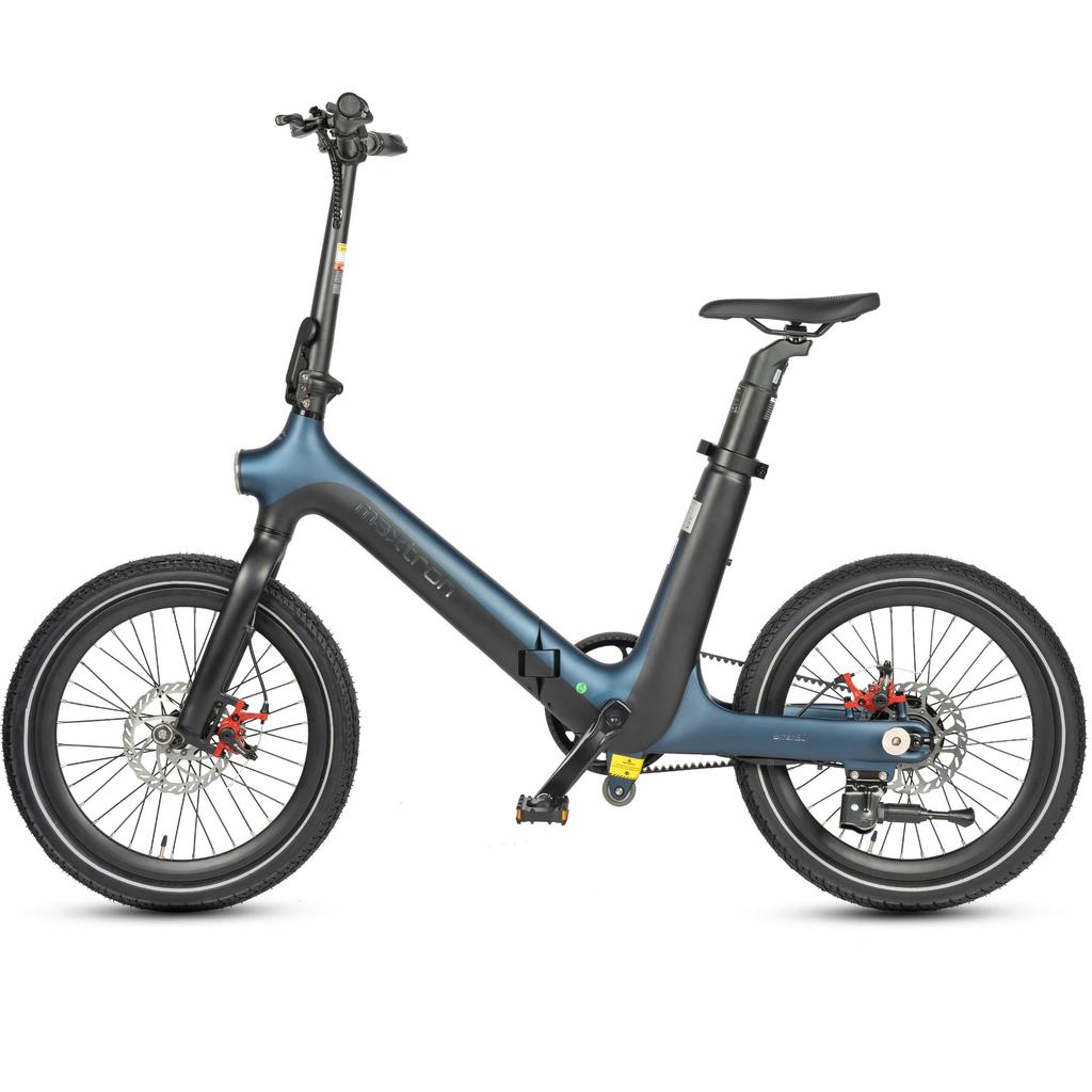 MAXTRON Smart-30 20" Składany Rower Elektryczny ze Wspomaganiem, Bateria 36V 9.6Ah, Moc 250W, z maksymalnym zasięgiem do 50 km.