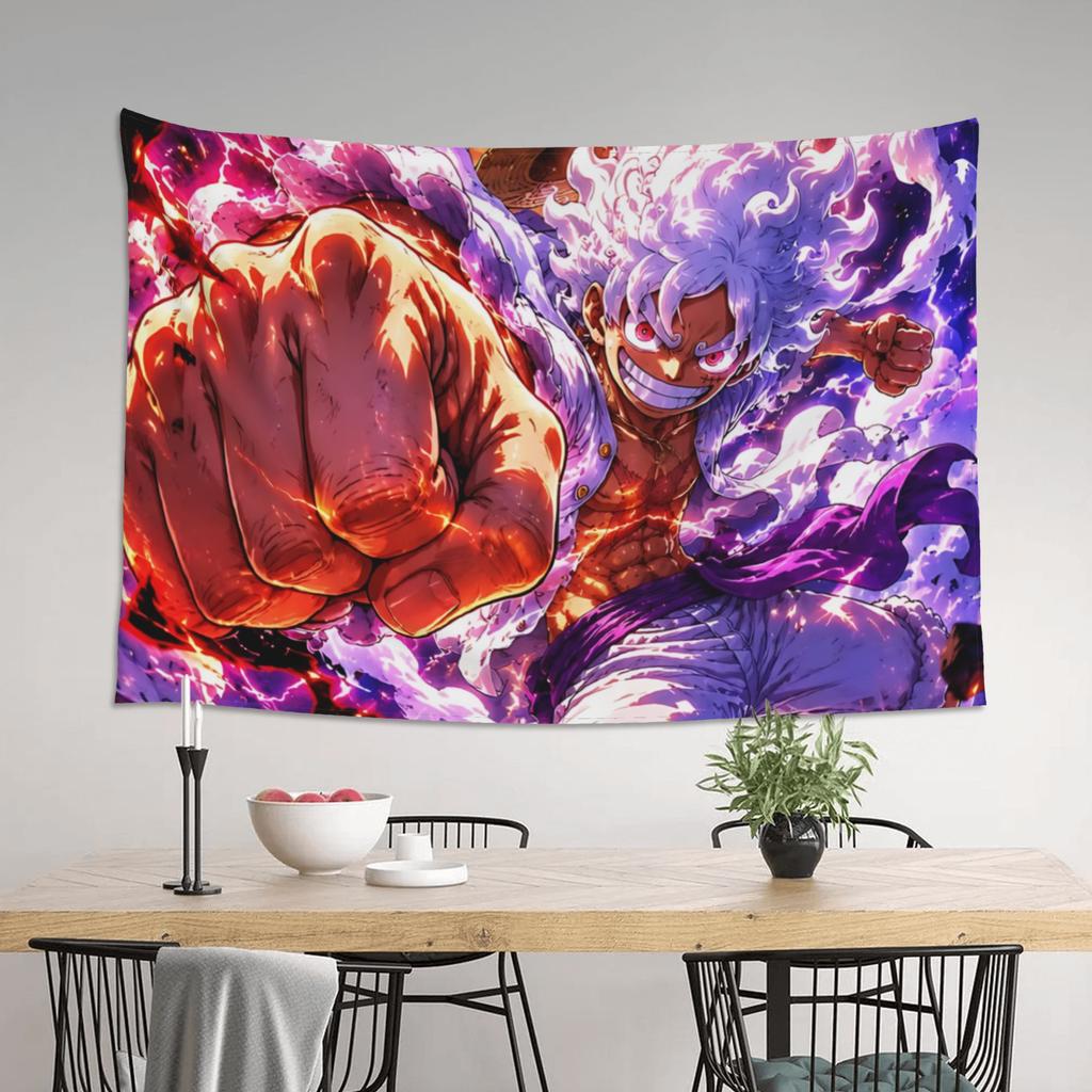 Cutecore Anime One Pieces Tapestry Bedroom Decoration Shonen anime Wall Hanging Blanket Tapestry Cool Stuff For Room