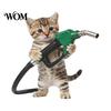 Car Fuel Cap Sticker Fun Sticker, Cute Dog Cat Mouse Animal Waterproof Self Adhesive Decal for Cars Windows Tailgate