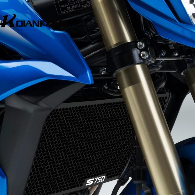 For Suzuki GSX-S750Z 2018-2026 GSR750 ABS GSR750 Non-ABS 2010-2017 Motorcycle Radiator Grille Guard Protector Cover Radiator