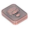 Metal Push Slider Magnetic Skull Portable Engraved Click Stress Relief Fidget Slider Toy for Office