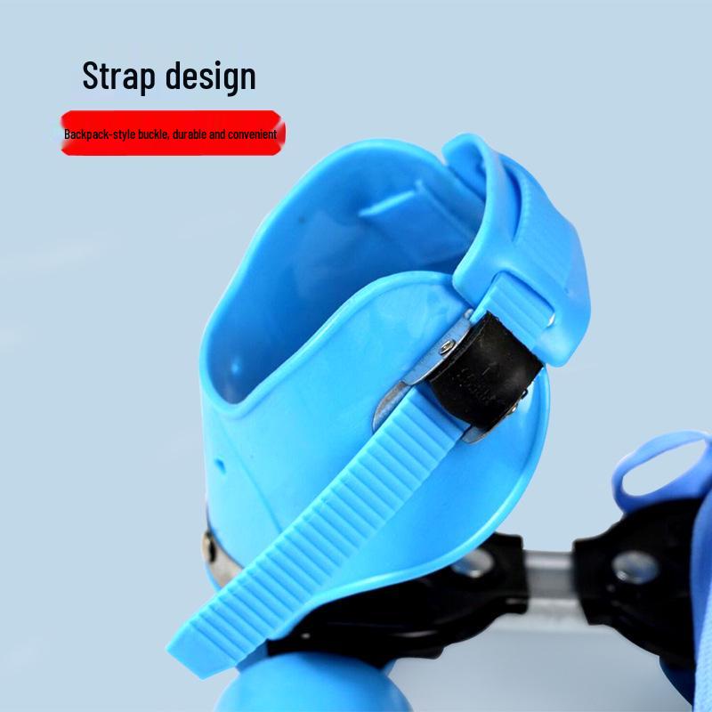 Children's Double Row Four-Wheel Roller Skates - Ice Skating Professional, Hot-Selling Cross-Border Gift 2840