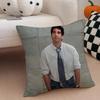 RRoss Geller Cushion Cover Linen Pillow Case Soft Breathable Protective Couch Room Decoration
