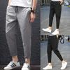 Soft And Comfortable Men's Skinny Jogging Pants With Adjustable Drawstring Waist