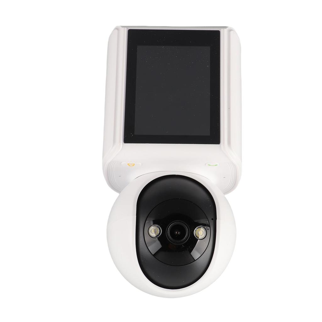 Wireless Security Camera 1080P HD 2.8 Inch IPS Screen Two Way Talk Motion Detection Wide Angle Lens Home Camera for