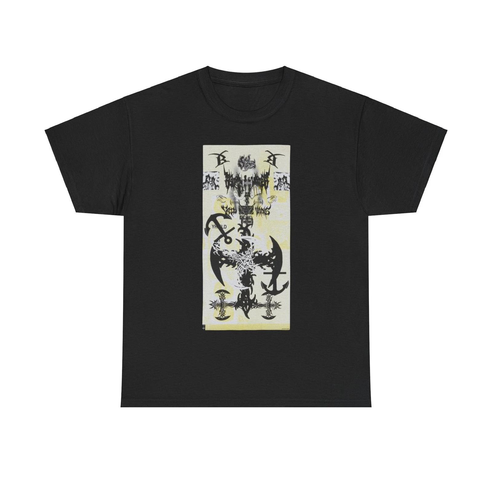Bladee Cold Visions CV Anchor Tees T-Shirts Album Merch Drain Gang - All Sizes L