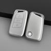 Volkswagen Magotan/Passat B8/Arteon Key Cover: Silver Quicksand Soft Rubber Protective Shell