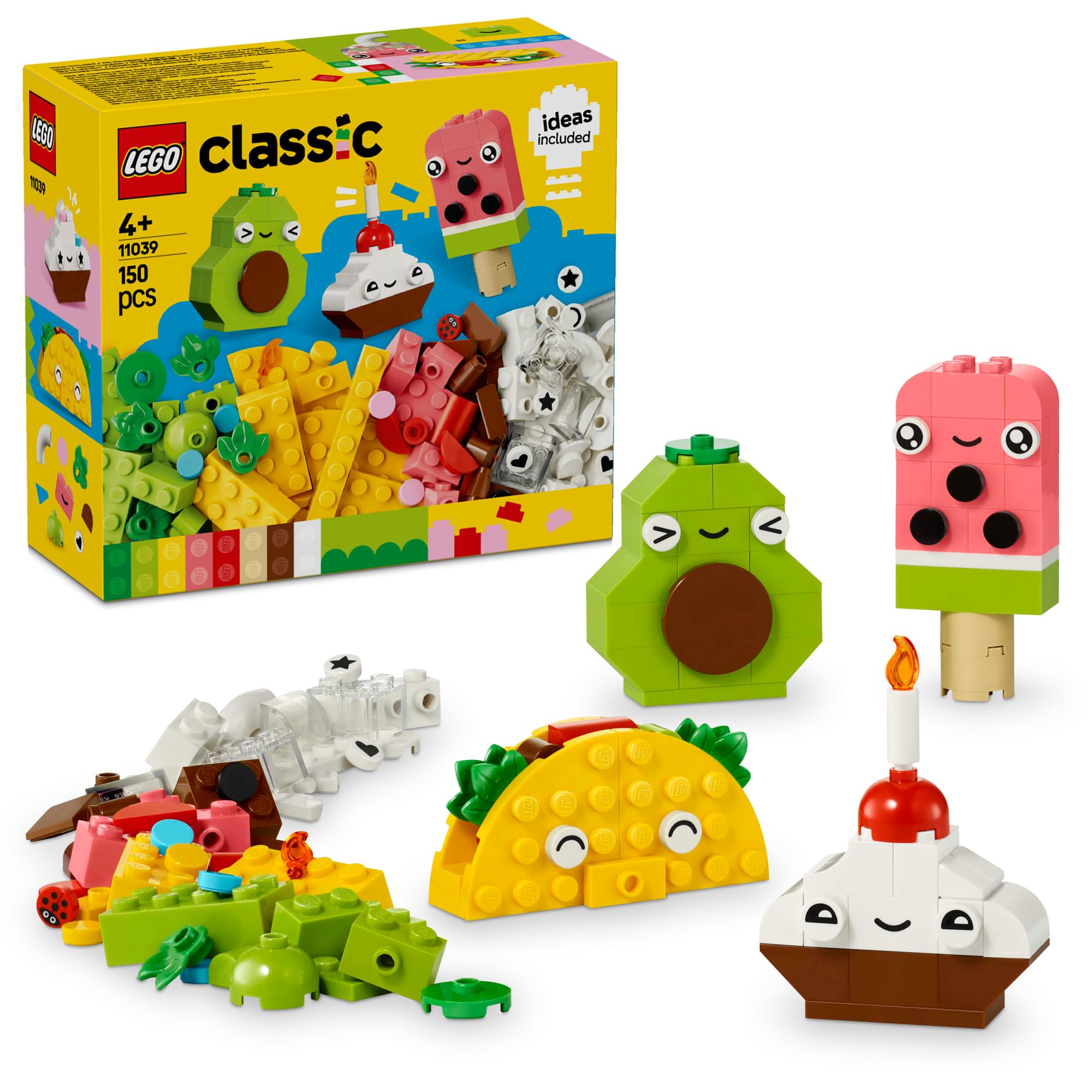 

LEGO Classic Let s Make Food Toys Blocks Educational456Pretend Play House 11039