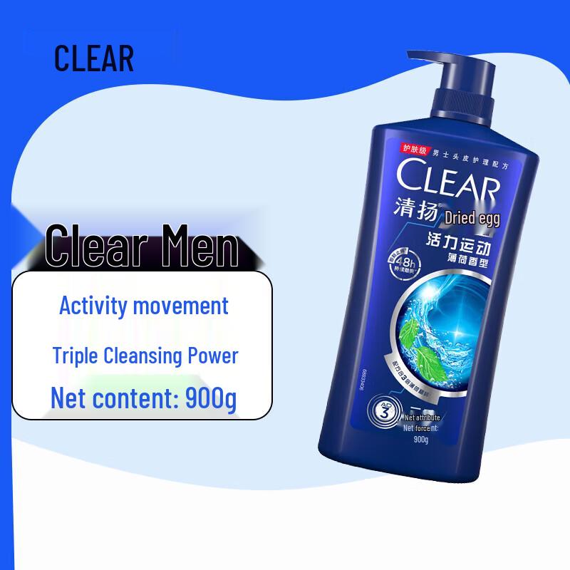 

Clear Sports Menthol Anti-Dandruff Shampoo