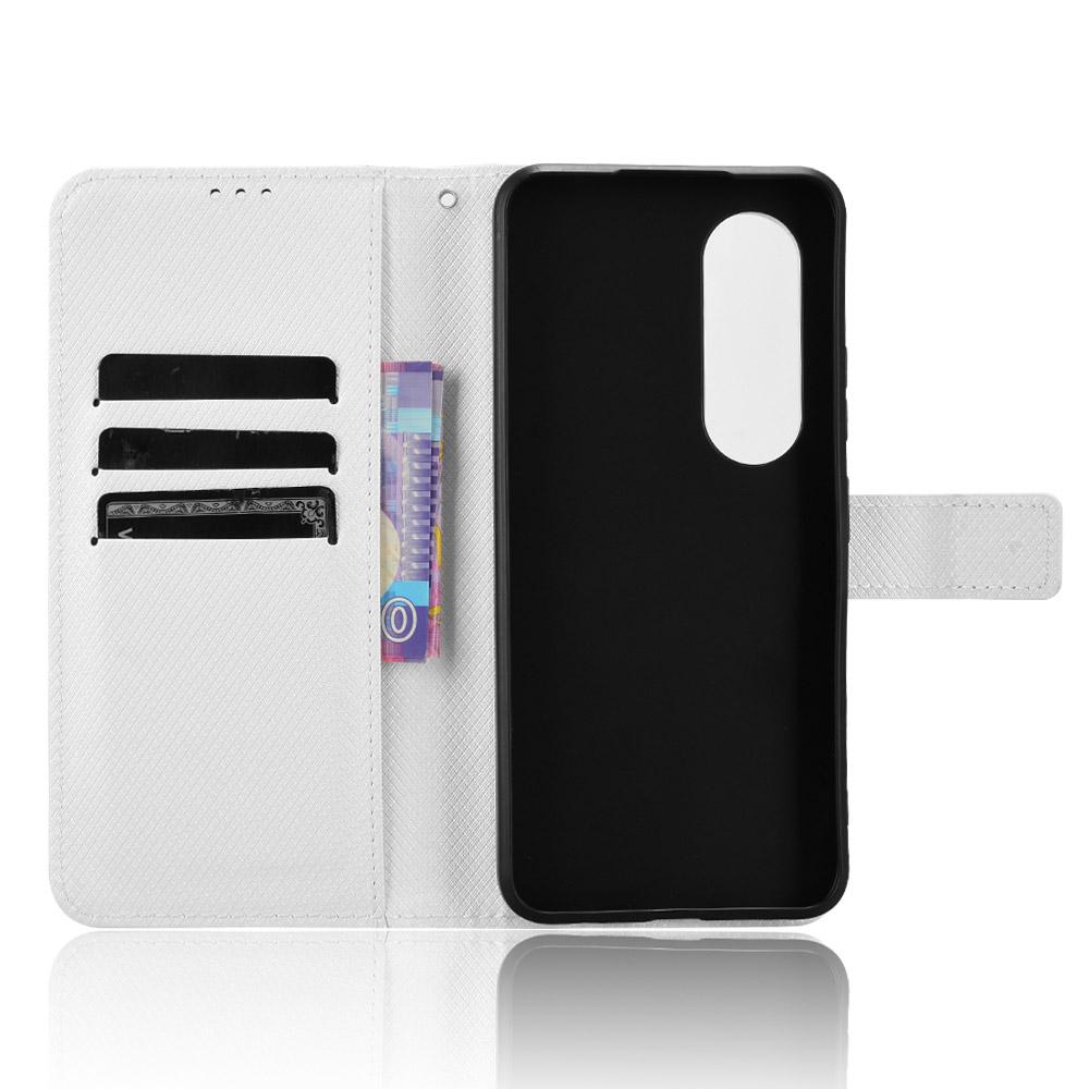 For itel S25 4G Case PU Leather Diamond Texture Wallet Phone Cover