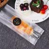 50pcs Transparent Black Dot Candy Bags Frosted Bread Wrapping Bags Cellophane Bags  Friends