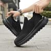 Parkour Round Tip Shoes Men Daily Loafers Luxury Trainers For Men Gray Sneakers Sport Traning Out Sapatenis Outside Comfort