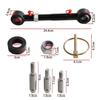Front Sway Bar Links Disconnects Adjustable 2.5-6" Lifts For Jeep Wrangler JK JKS 2/4 Doors 2007-2018 Stainless Steel Sway Bars