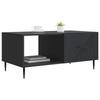 Coffee Table Black 90 x 50 x 40 cm Particleboard