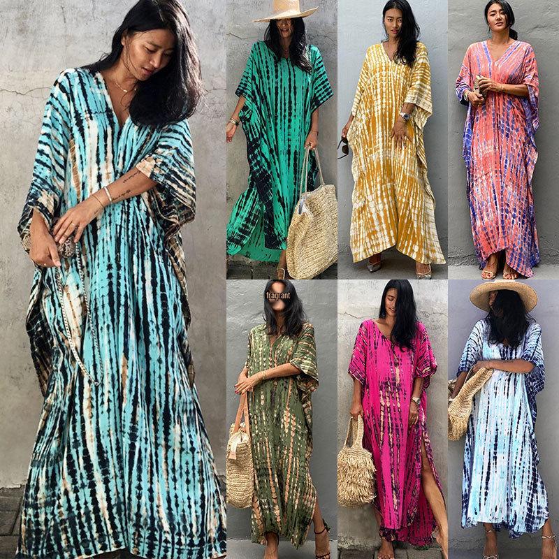 Elegant Knit Hooded Beach Cover-up: Long Sleeve Dress & Cardigan