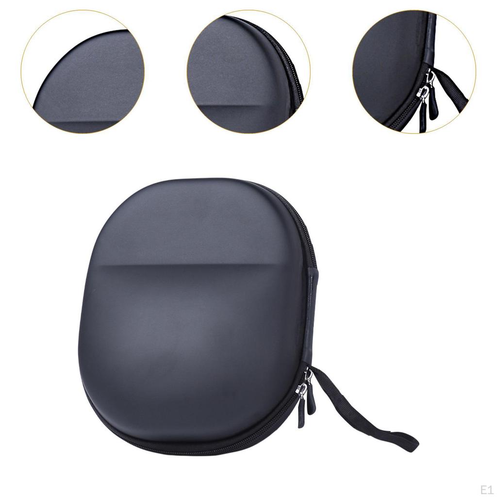Headphone Carrying Pouch with Zipper for Travel And Storage