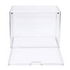 Figures Display Case Transparent Acrylic Airtight Stackable Figures Showcase for Dolls Collectibles Books