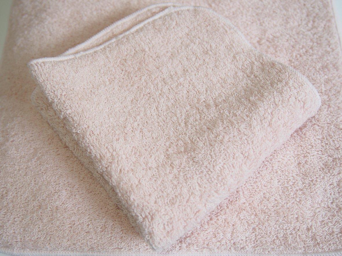 

Imabary Long Pile Handkerchief Made in Skin-Friendly Towels, Imabari, 10-Pack (Baby Pink)