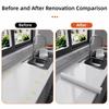 New 40cm Marble Wallpaper Self Adhesive Vinyl Contact Paper Waterproof Wall Stickers Kitchen Livingroom