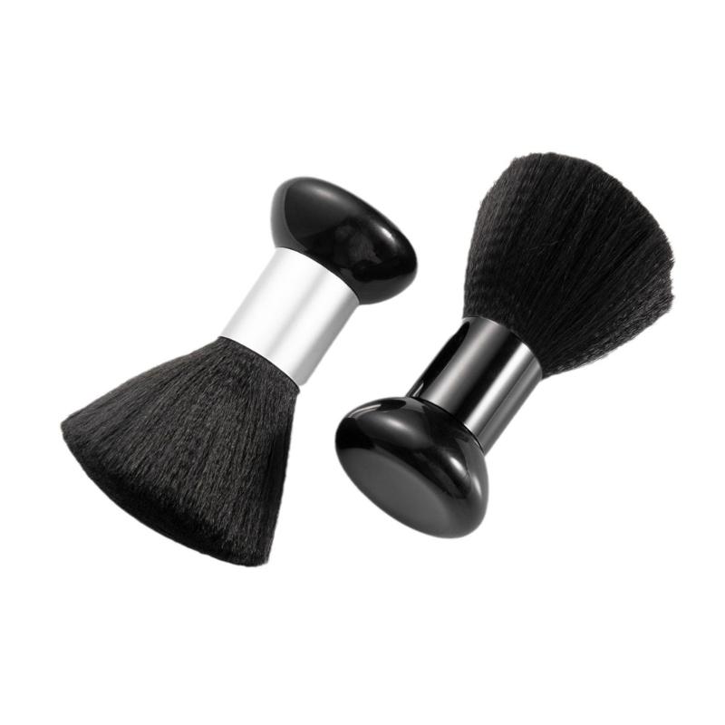 Nackenwedelbürste, Professionelle Nackenreinigungsbürste Haarschnitt Friseurwedel Haarschneidebürste Große Haarfegbürste