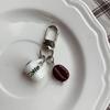 Coffee Lover Accessory Keychain Resin Keyring For Keys Luggage Zippers Or Gift Giving Occasions