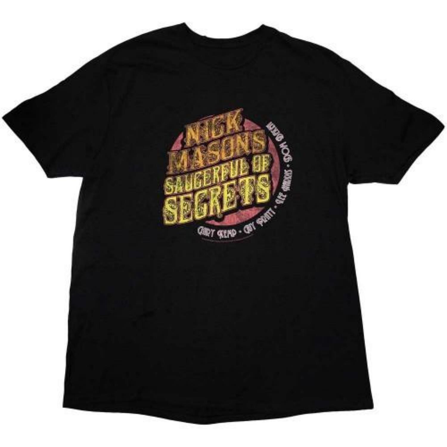 

Nick MasonÂ´s Saucerful Of Secrets Unisex Adult Europe Tour 2023 Back Print T-Shirt S чёрный