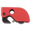 Circuit Breaker Lockout Device Nylon High Strength Universal Fit Red Clamp On Breaker Lock for Industrial Use
