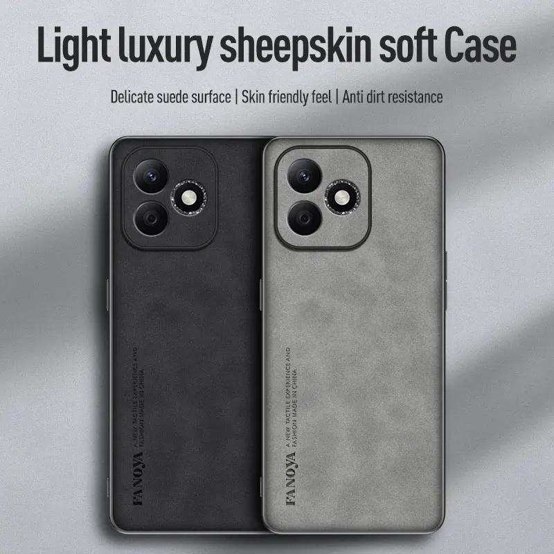 For Honor 600 Lite Luxury PU Leather Phone Case For Huawei Honor 600Lite Back Cover Silicone Shockproof Full Protection