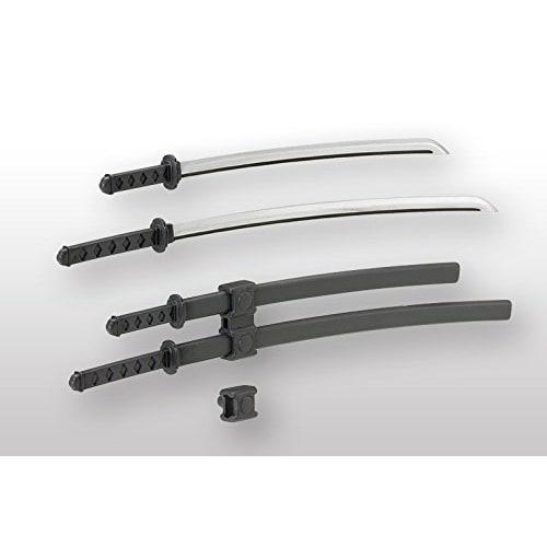 M.S.G Modeling Support Goods Weapon Unit 32 Japanese Sword, Approx. 140mm Long, Non-Scale Plastic Model, Molded in Color, MW32X