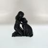 Friendship Sculpture of A Little Girl and A Little Dog, Suitable for Home and Office, Study/bookshelf, Foyer Decoration
