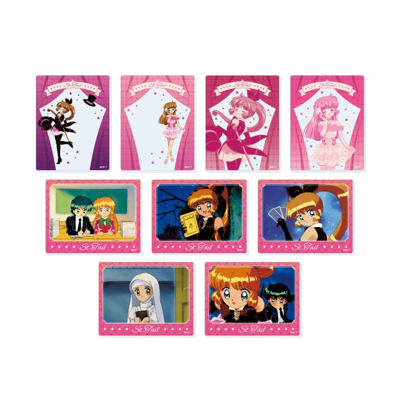 

ТВ Аниме 02 Оригинальная акриловая коробка для карточек «Святая Хвост» [Официальная и Иллюстрация] 9 штук