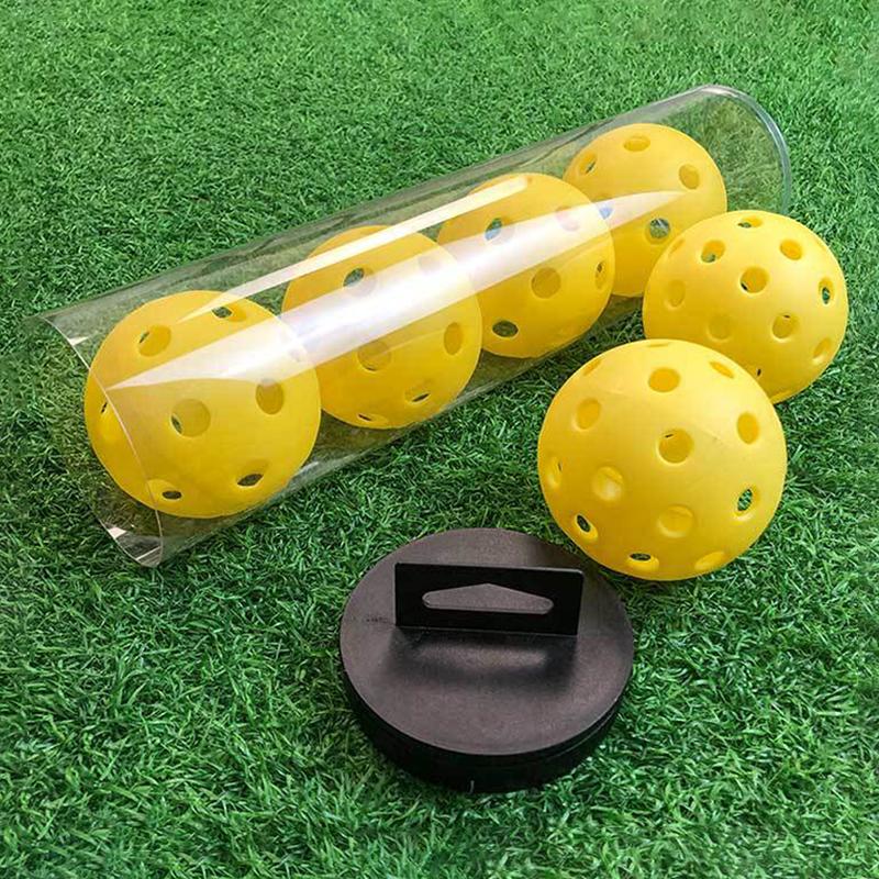 Tennis Ball Can Holder Storage Tin Pickleball Bucket Canister Cylinder For Pickleball