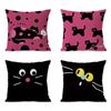 Creative Cat Pillowcase Interior Decoration Office Living Room Home Pillowcase