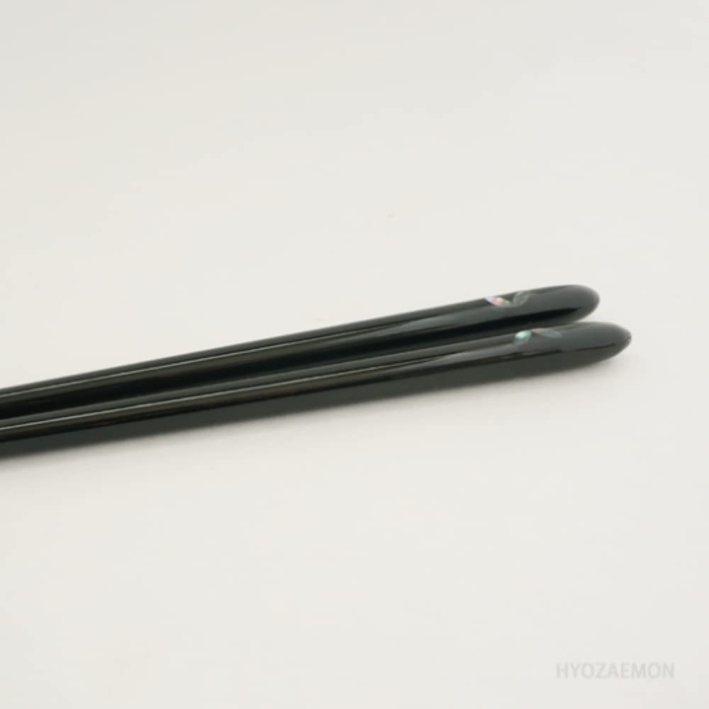 Hyozaemon Moon Drop Leaf Dishwasher-Safe Chopsticks, Large, Design, 23.5cm, ST-003