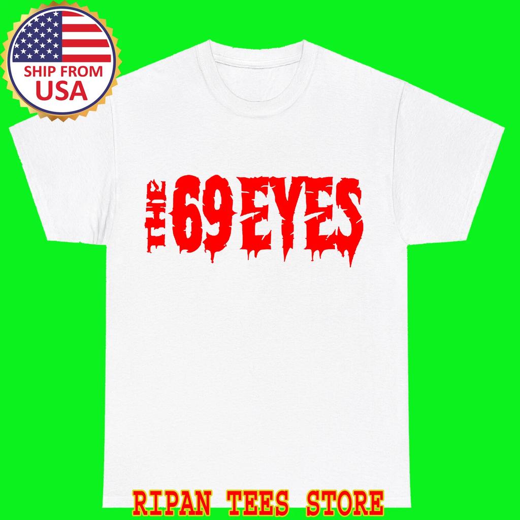 The 69 Eyes White T-Shirt Tee Top Unisex