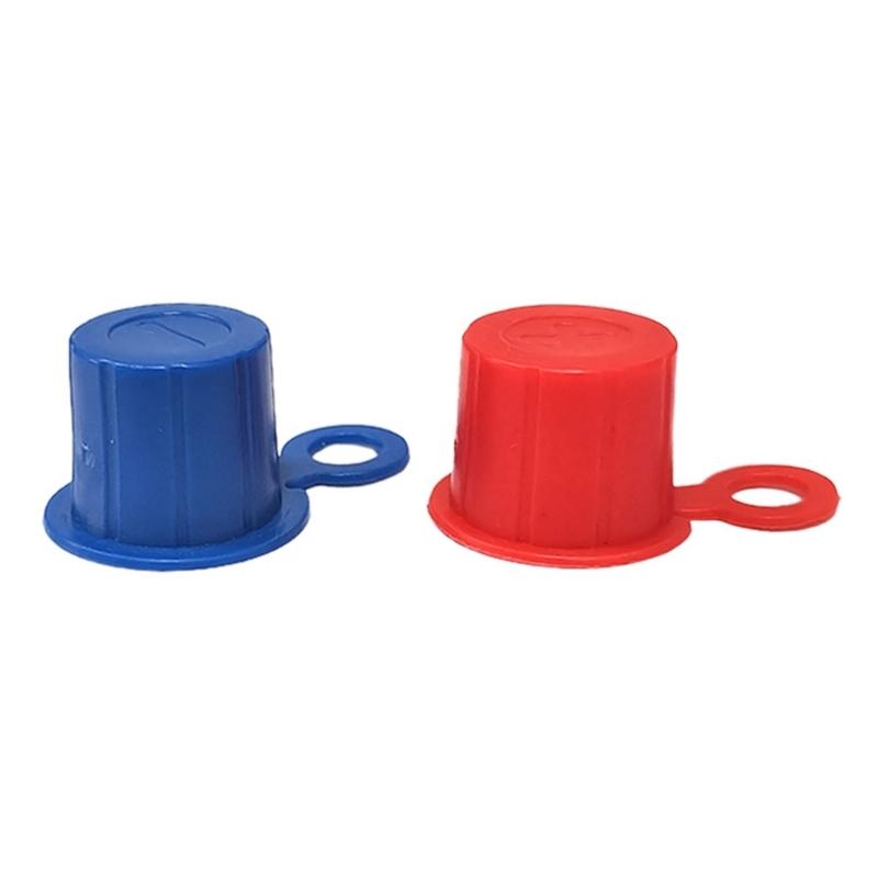 Pair Car Battery Terminal Protector Set Sturdy Plastic Universal Battery Terminal Covers for Long Lasting Performances